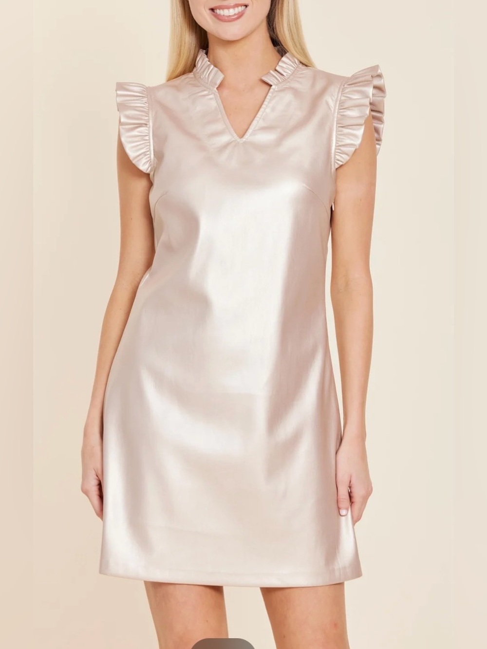 Anthem NWOT Leather Dress